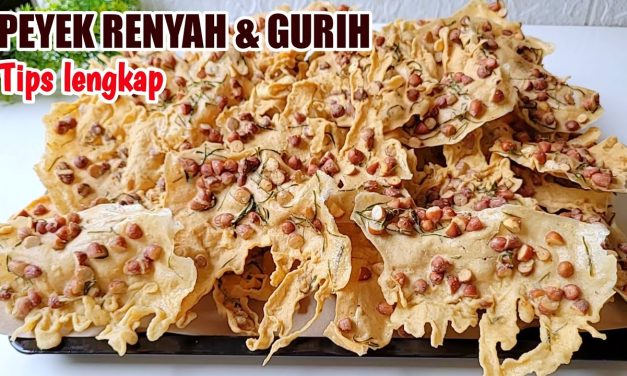 Cara Membuat Peyek Renyah Alami Dan Tahan Lama