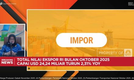 Belanja Luar Negeri RI Capai USD 241,86 Miliar, Impor Melonjak