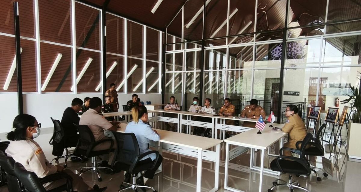 Posko Terpadu Idul Fitri Di PLBN Jagoi Babang Layani Pemudik