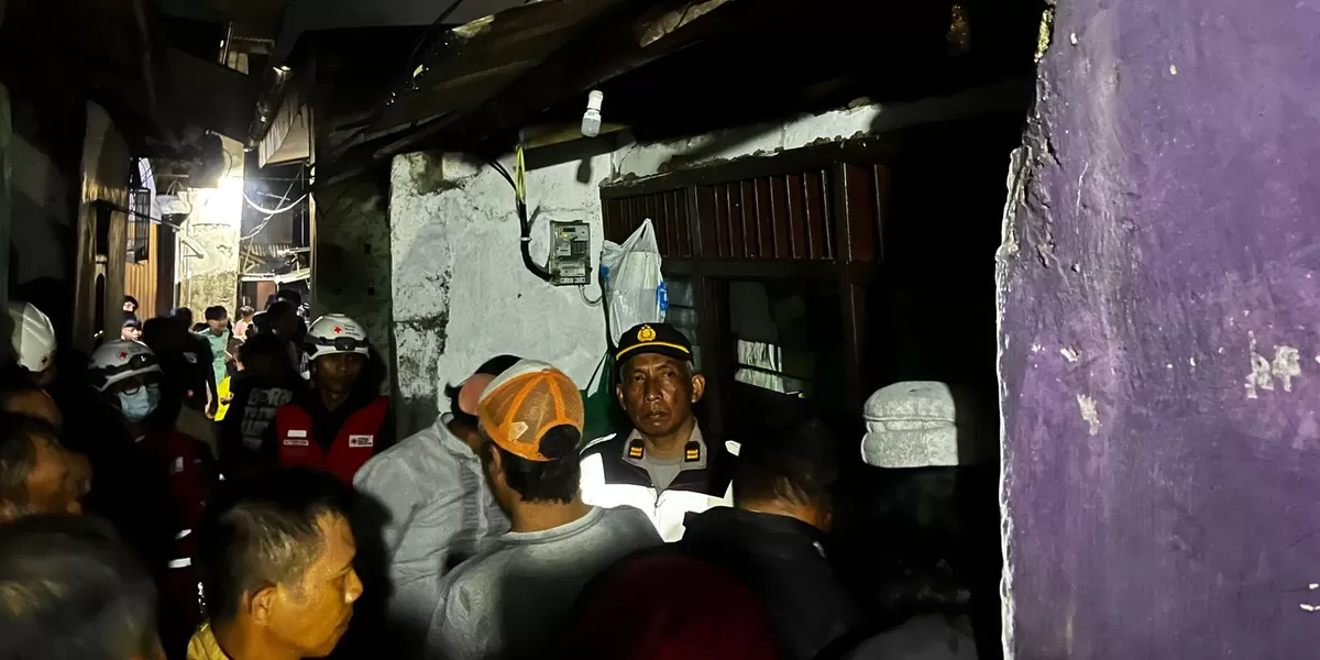 Permukiman Padat Bogor Terbakar, Naas Bayi Tak Terselamatkan