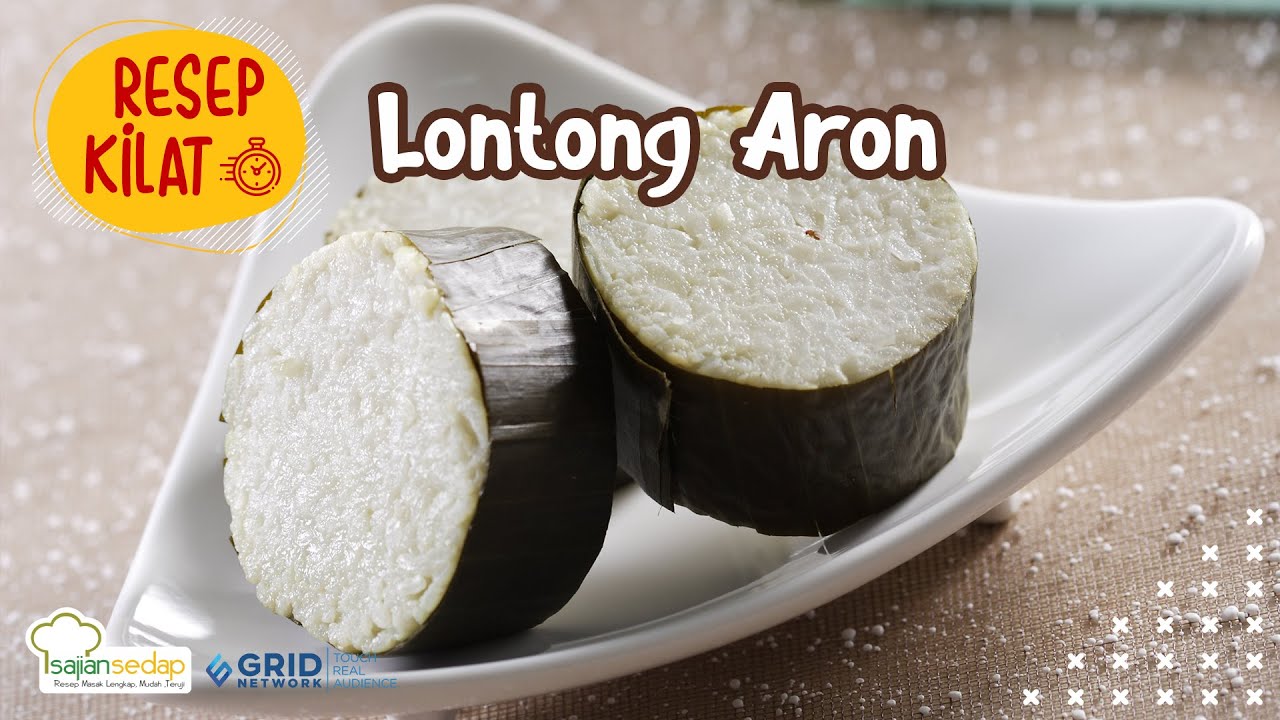 Lontong Dari Nasi Aron