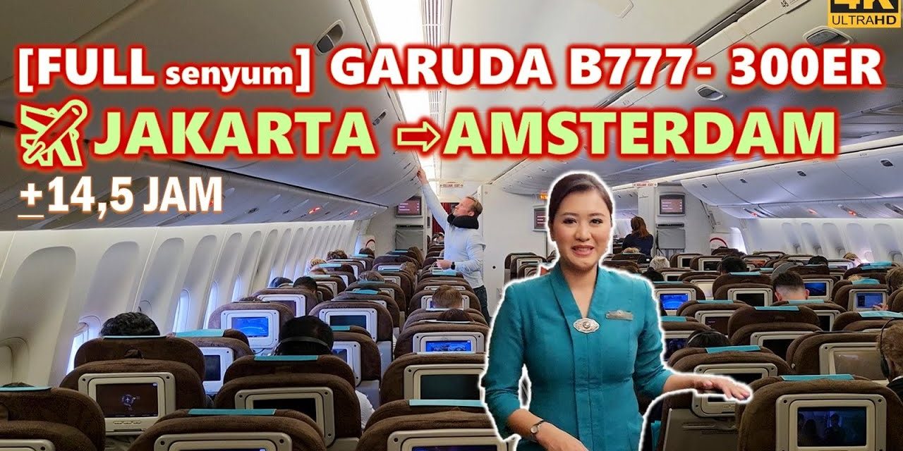 Garuda Indonesia Tambah Frekuensi Rute Jakarta–Amsterdam PP