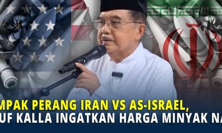 Pernyataan Tegas Jusuf Kalla Soal Konflik AS-Israel Vs Iran