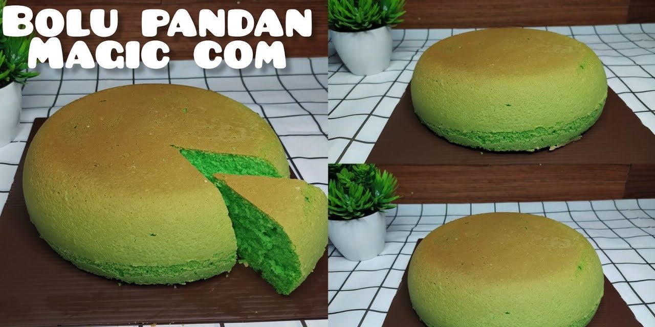 Bikin Bolu Pandan Di Magic Com, Takaran Sendok Hasil Lembut