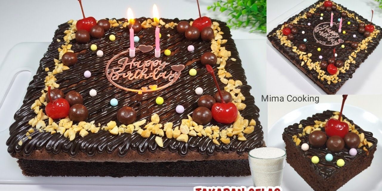 Brownies Kue Ultah Takaran Gelas: Praktis Dan Super Legit