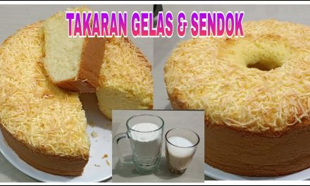 Bolu Keju Lembut Takaran Gelas Tanpa Timbangan Untuk Pemula