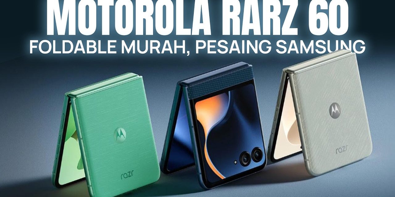 Resmi Meluncur: Motorola Razr 60 Sudah Terlihat Di Indonesia