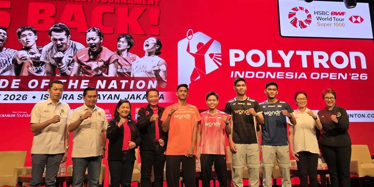Indonesia Open 2026 Jadi Sorotan, 8 Negara Siap Bertarung
