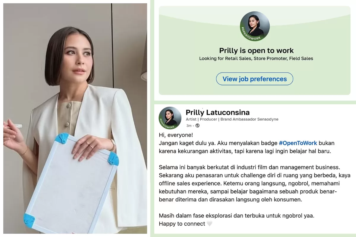 Langkah Baru Prilly Latuconsina