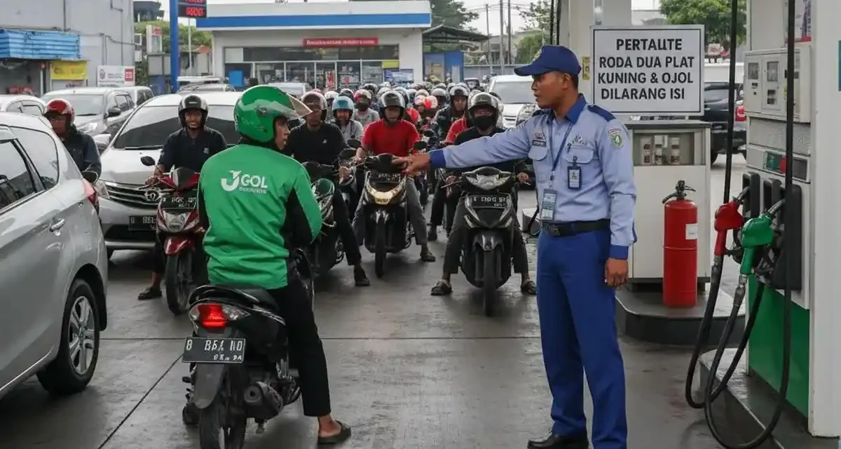 Pembatasan Pertalite Di Nilai Ancam Daya Beli Ojol Dan UMKM