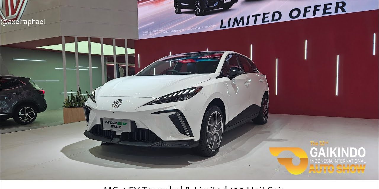 Electric Vehicle MG 4 EV Menawarkan Kabin Yang Modern