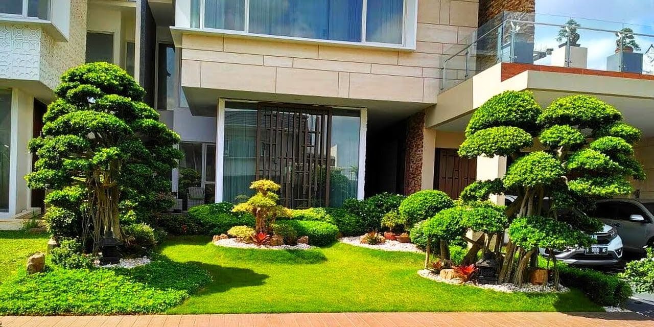 Taman Depan Rumah Anti Gerah: Solusi Bikin Rumah Lebih Dingin